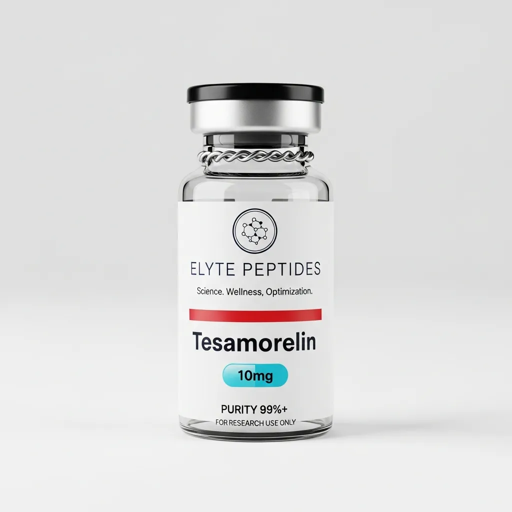 Tesamorelin 10mg research peptide vial